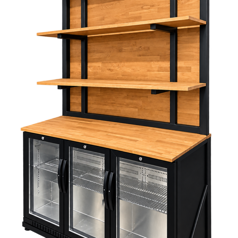 Backbar met koeling ca 150 cm